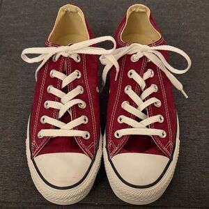 Converse WOMENS Sneakers in Cranberry & Cream